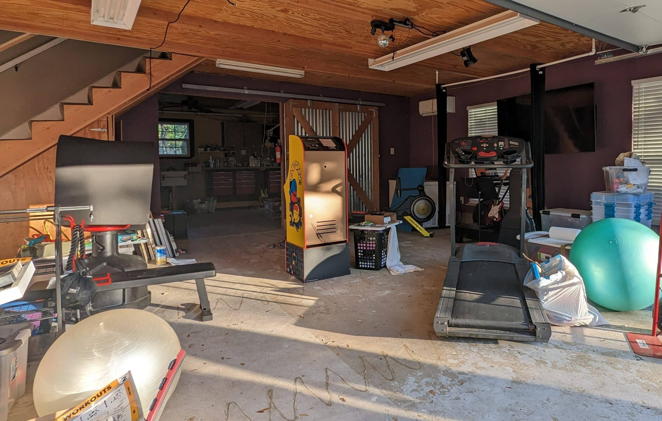 Before garage conversion